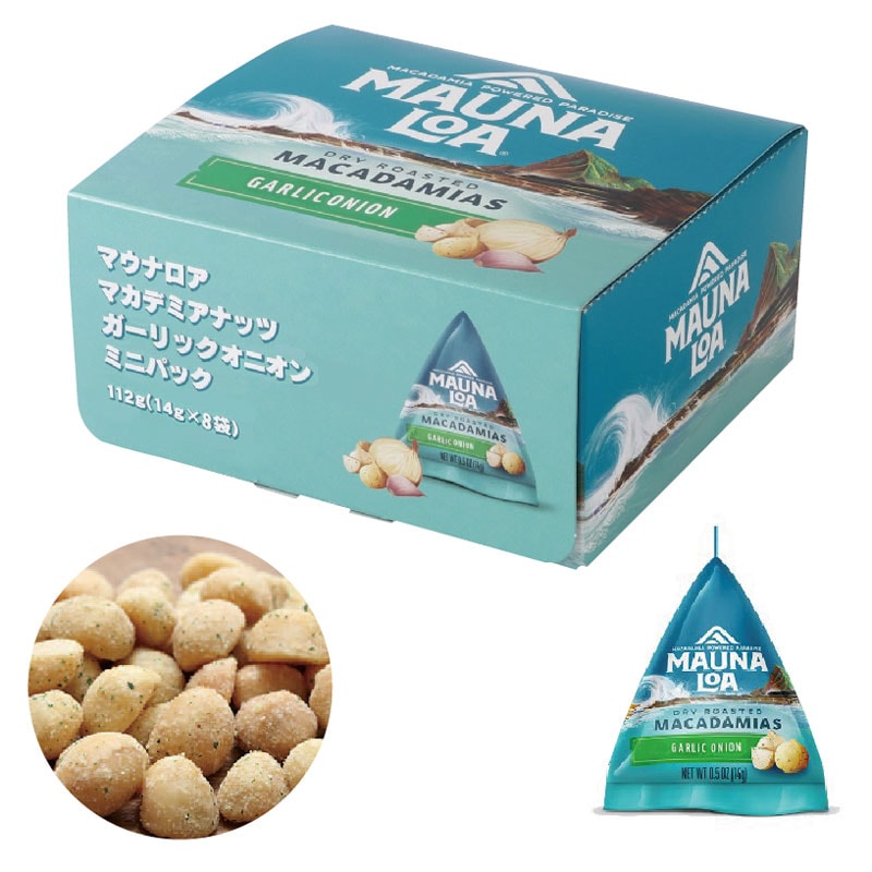 マウナロア ガーリックオニオン マカダミアナッツ8袋入
